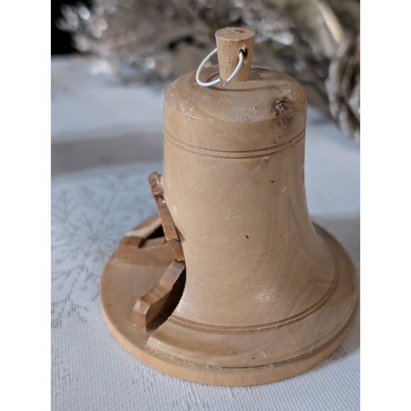 Hand Carved Olive Wood Nativity Scene Bethlehem Mini Figurine Set Lot Christmas - Picture 8 of 10